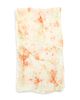 Mcqueen McQueen Floral Silk Chiffon Scarf - 1