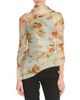 Mcqueen McQueen Floral Silk Chiffon Scarf - 5