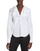 Mcqueen McQueen Folded Collar Cotton Poplin Shirt - 1