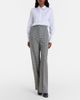 McQueen McQueen Gingham wool wide-leg pants - 2