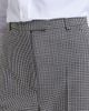 McQueen McQueen Gingham wool wide-leg pants - 3