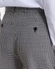 McQueen McQueen Gingham wool wide-leg pants - 5