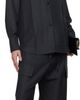 McQueen McQueen Gray Prince Of Wales Cargo Trousers - 4