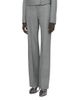 Mcqueen McQueen Grisaille Wool Tailored Trousers - 1