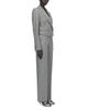 Mcqueen McQueen Grisaille Wool Tailored Trousers - 2