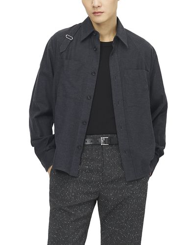 Mcqueen McQueen Harness Pocket Overshirt