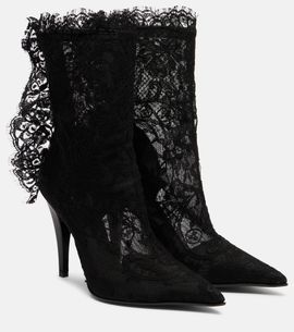 McQueen McQueen Heron 105 lace ankle boots