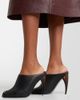 McQueen McQueen Horn Heel leather mules - 2