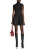 Mcqueen McQueen Jacquard Line Flared Mini Dress - 2