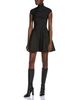 Mcqueen McQueen Jacquard Line Flared Mini Dress - 4
