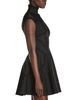 Mcqueen McQueen Jacquard Line Flared Mini Dress - 6