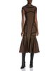Mcqueen McQueen Jacquard Line Midi Dress - 1