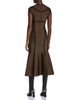 Mcqueen McQueen Jacquard Line Midi Dress - 4