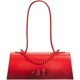 McQueen McQueen Jewelled Gradient Leather Top Handle Bag