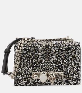 McQueen McQueen Jewelled Satchel Mini embellished crossbody bag