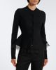 McQueen McQueen Lace-trimmed peplum cardigan - 2