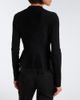 McQueen McQueen Lace-trimmed peplum cardigan - 5