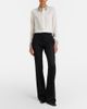 McQueen McQueen Lace-trimmed silk shirt - 6