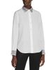 Mcqueen McQueen Lace Print Button Front Silk Shirt - 1