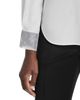 Mcqueen McQueen Lace Print Button Front Silk Shirt - 6