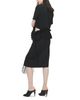Mcqueen McQueen Lace Up Woven Wool Skirt - 3