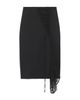 Mcqueen McQueen Lace Up Woven Wool Skirt - 4