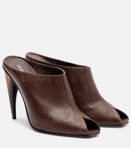 McQueen McQueen Leather mules