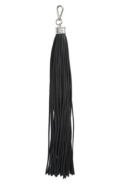 McQueen McQueen Leather Tassel Bag Charm