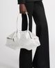 McQueen McQueen Manta Crystal Studded Leather Shoulder Bag - 2