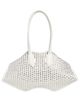 McQueen McQueen Manta Crystal Studded Leather Shoulder Bag - 3