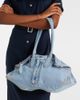 McQueen McQueen Manta Medium denim shoulder bag - 2