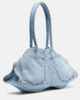 McQueen McQueen Manta Medium denim shoulder bag - 4