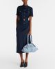McQueen McQueen Manta Medium denim shoulder bag - 5