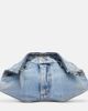McQueen McQueen Manta Small denim shoulder bag - 1