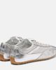 McQueen McQueen Metallic leather sneakers - 2