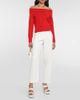 McQueen McQueen Mid-rise slim crÃªpe pants - 2
