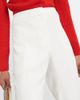 McQueen McQueen Mid-rise slim crÃªpe pants - 4