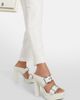 McQueen McQueen Mid-rise slim crÃªpe pants - 5