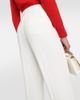 McQueen McQueen Mid-rise slim crÃªpe pants - 6