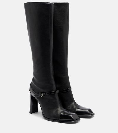 McQueen McQueen Niko leather knee-high boots