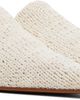 McQueen McQueen Off-White Birdee Leather Knit Mules - 4