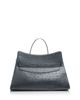 Mcqueen McQueen Ostrich Embossed Leather Shoulder Bag - 3