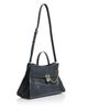 Mcqueen McQueen Ostrich Embossed Leather Shoulder Bag - 6