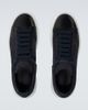 McQueen McQueen Oversized suede-trimmed leather sneakers - 4