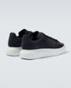 McQueen McQueen Oversized suede-trimmed leather sneakers - 6