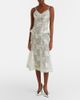 McQueen McQueen Peplum silk lace corset dress - 2