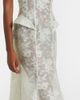 McQueen McQueen Peplum silk lace corset dress - 5