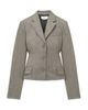 Mcqueen McQueen Peplum Single Breasted Wool Jacket - 6