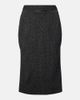 McQueen McQueen Pinstripe pencil skirt - 1