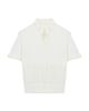 Mcqueen McQueen Pointelle Fine Knit Top - 5